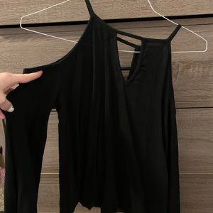 Halter neck cut out top